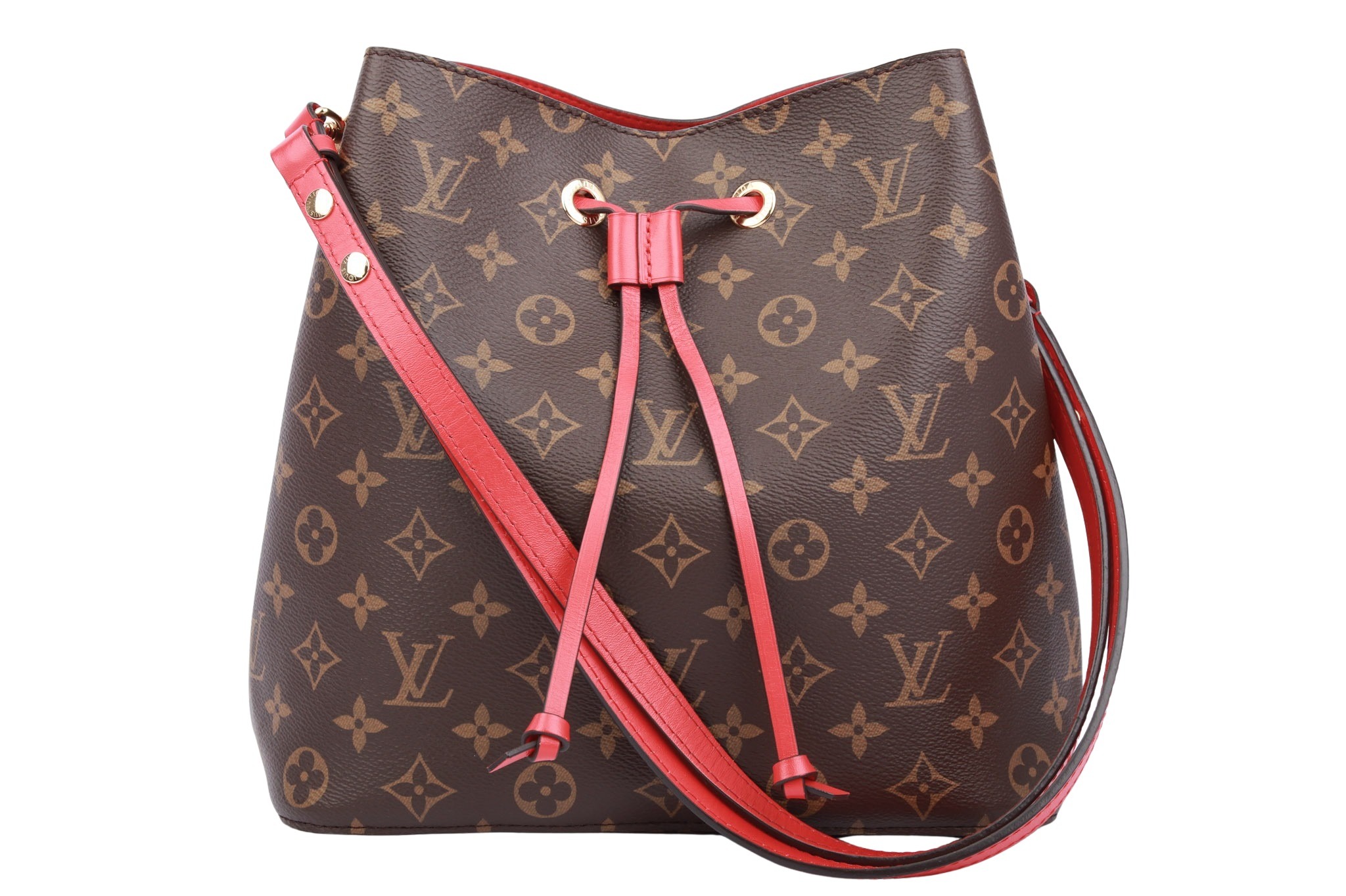 Louis Vuitton NéoNoé MM Monogram Canvas / Rot