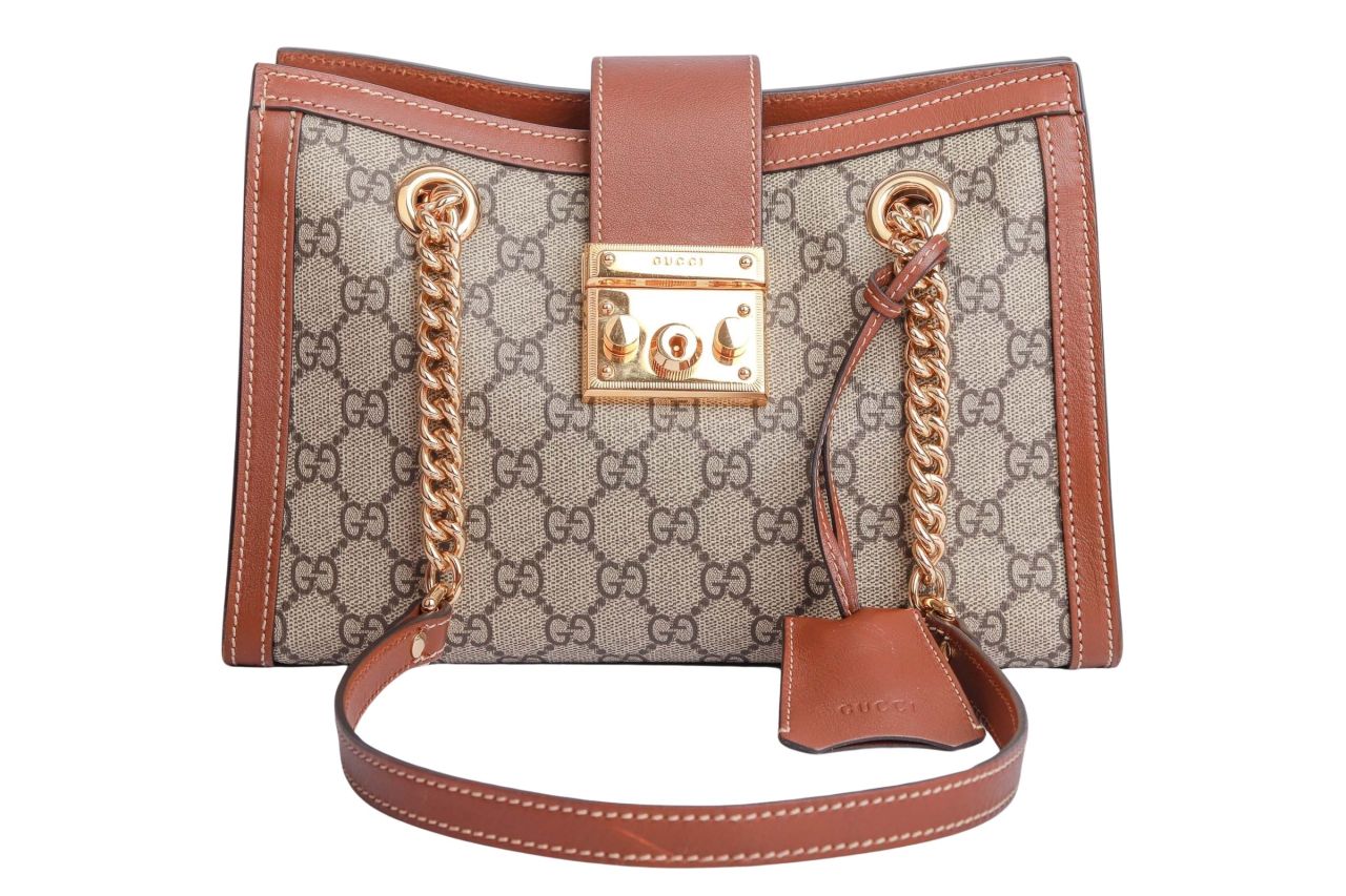 Gucci GG Padlock Small Beige