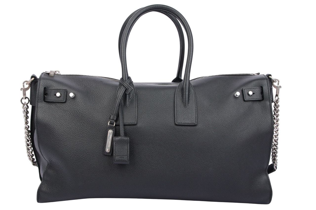 Saint Laurent Sac De Jour Schwarz Leder