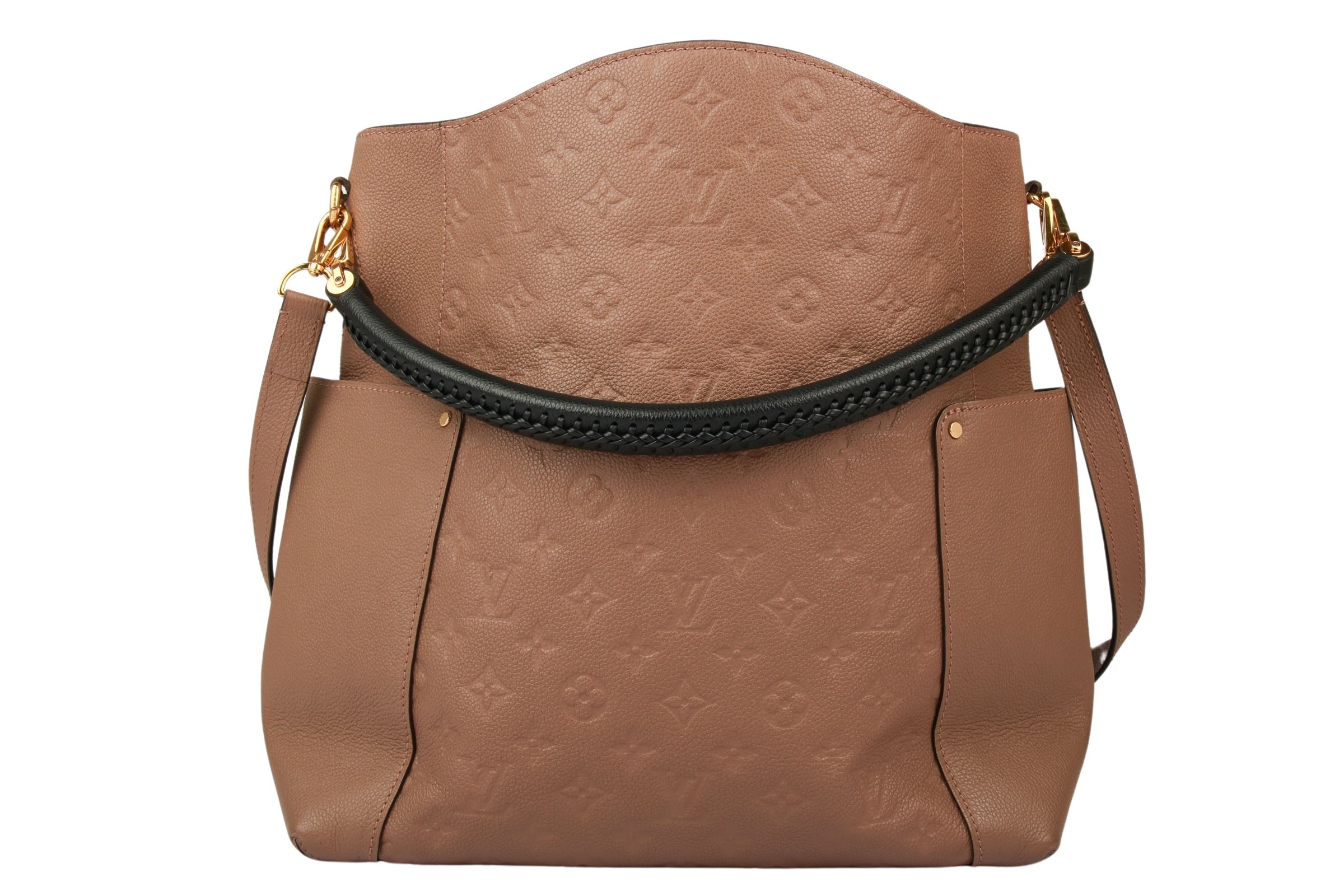 Louis Vuitton Bagatelle Monogram Empreinte Taupe | Luxussachen.com