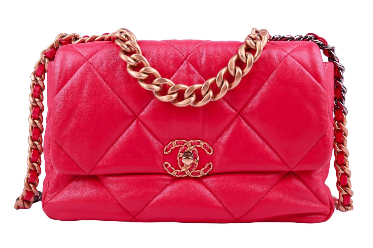 Chanel 19 Flap Bag Medium Pink