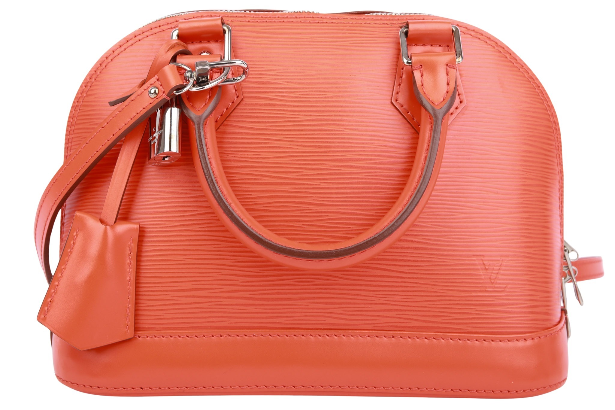 Louis Vuitton Alma BB Epi Leder Orange