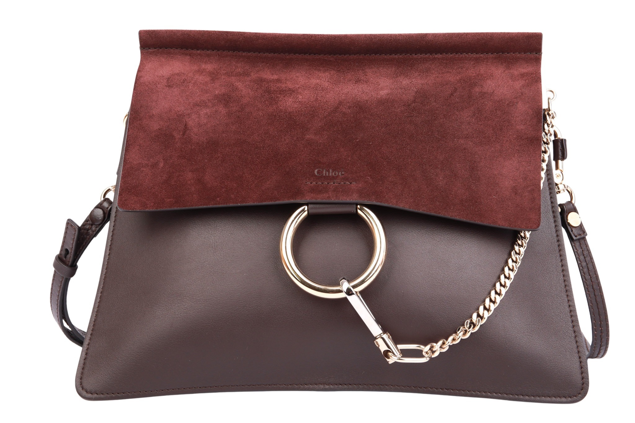 Chloé Faye Medium Bordeaux