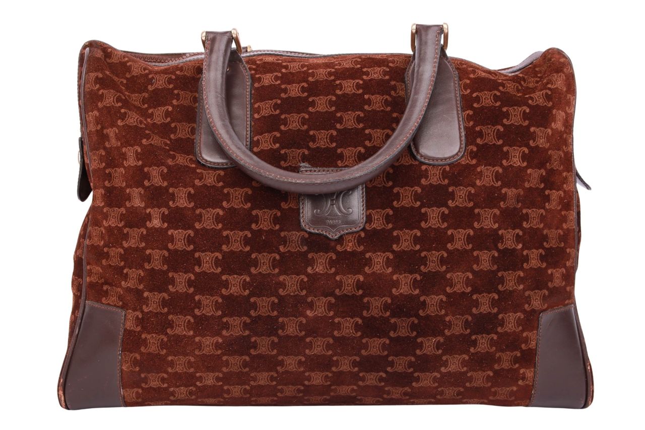Céline Bowling Bag Braun