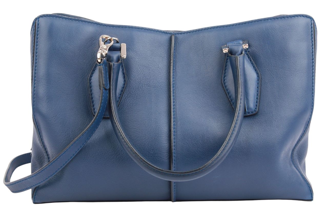 Tods Handtasche Leder Blau