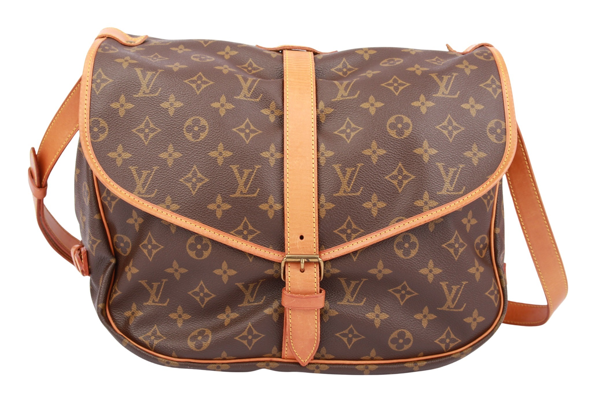Louis Vuitton Saumur 35 Monogram Canvas