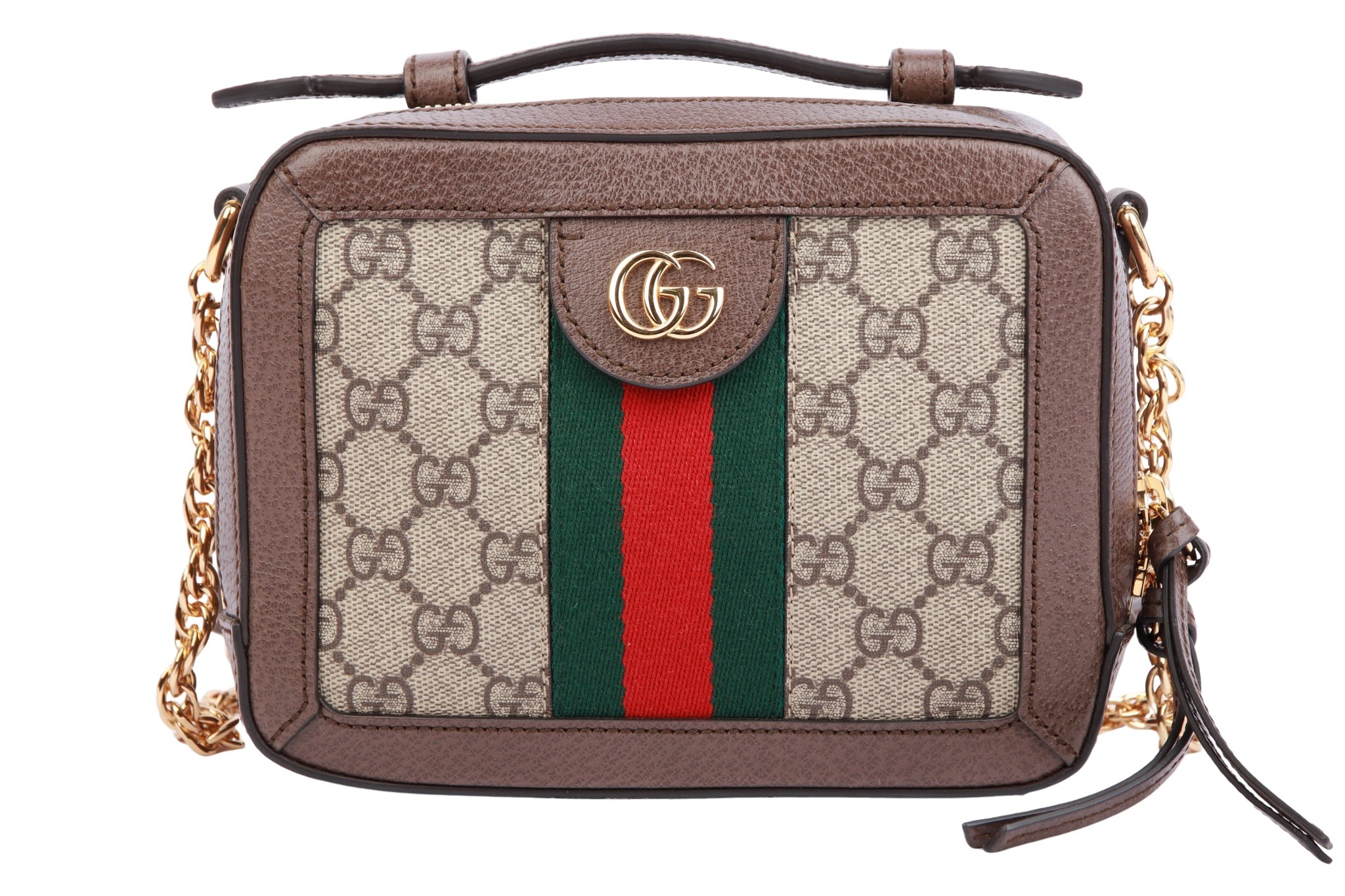 Gucci GG Ophidia Mini Schultertasche Beige