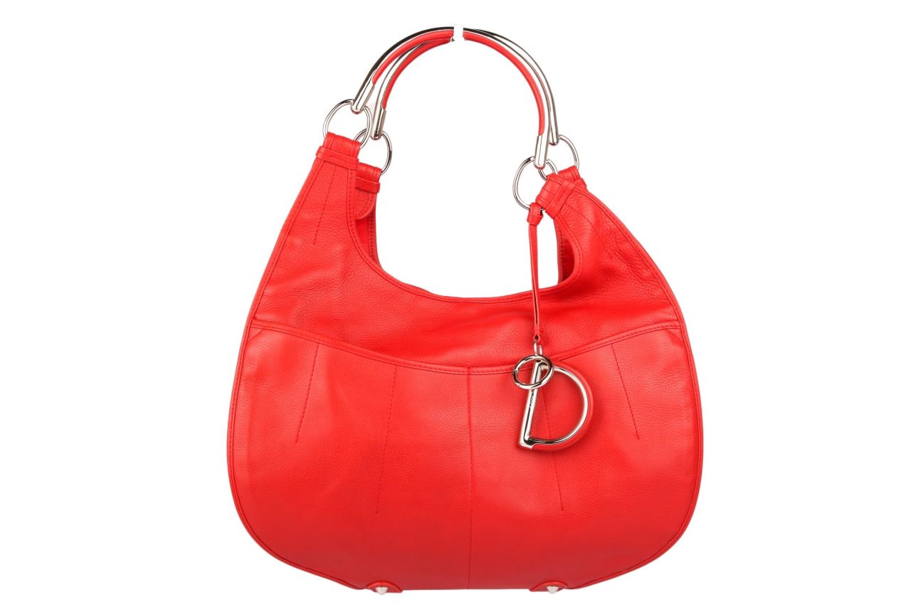 Dior Shopper Leder Rot