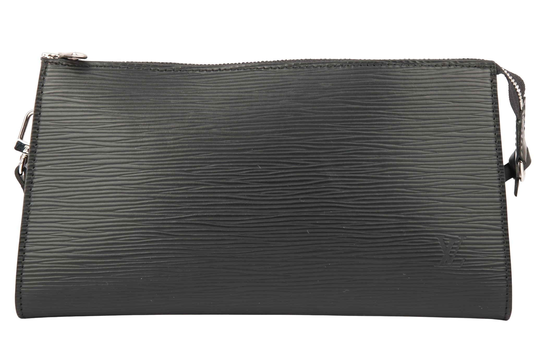 Louis Vuitton Pochette Epi Leder Schwarz