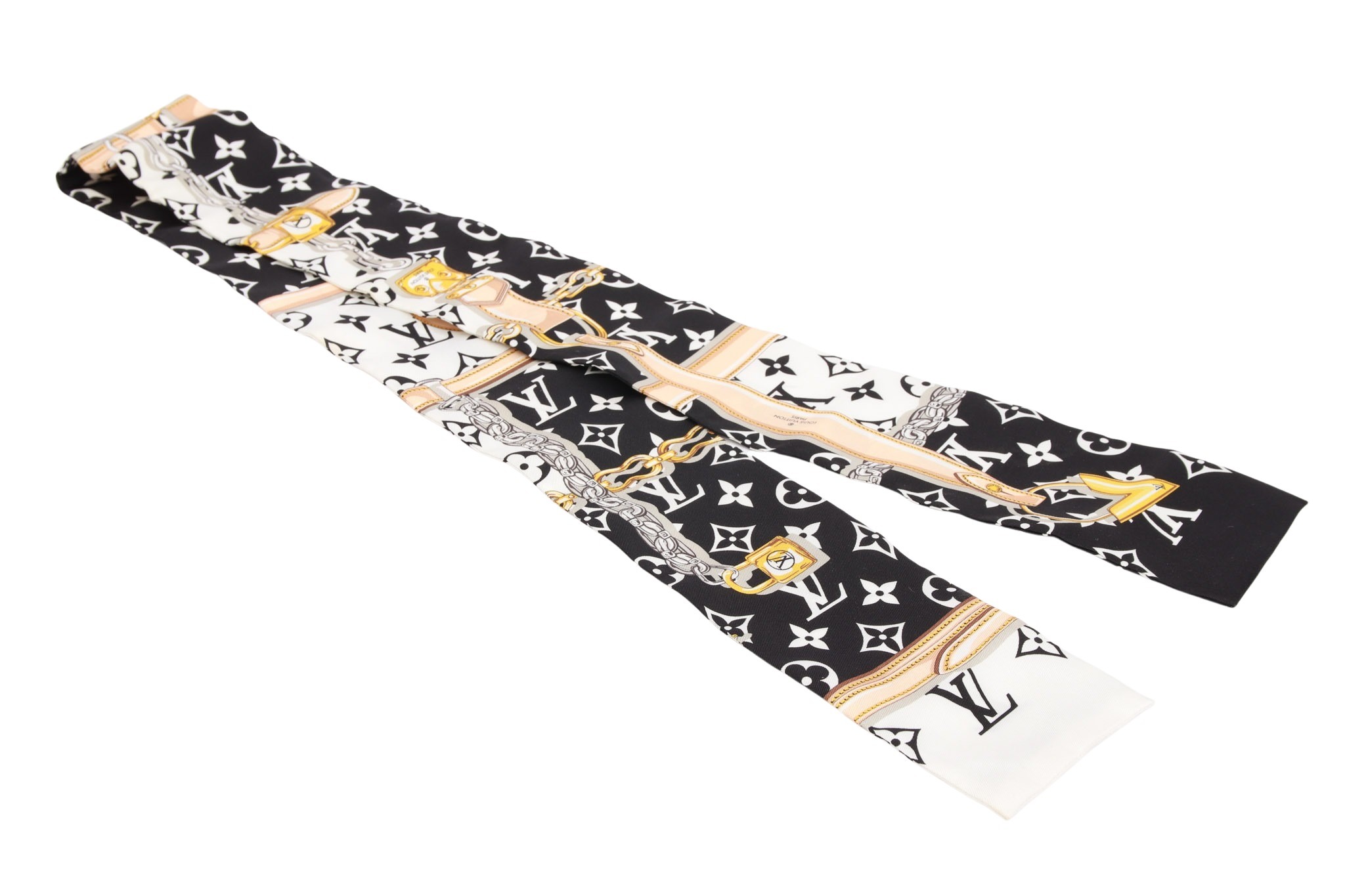 Louis Vuitton Bandeau Schwarz / Weiß Monogram