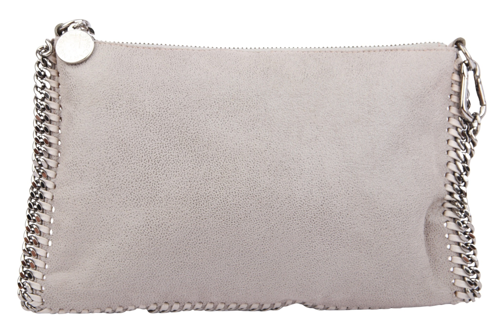 Stella McCartney Falabella Clutch Grau