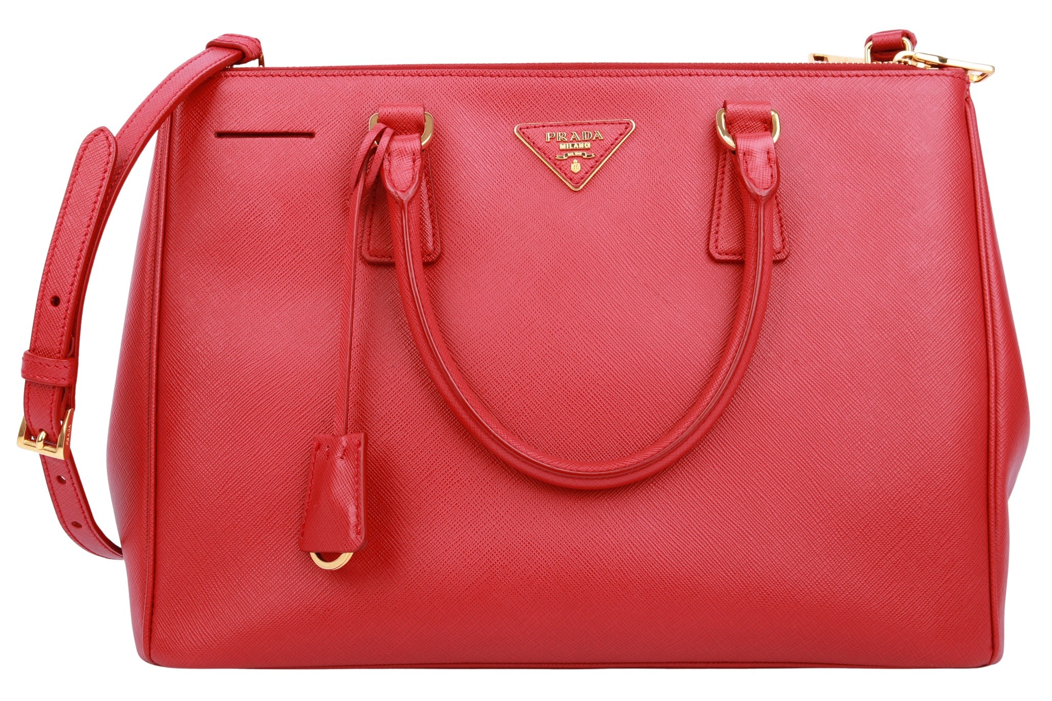 Prada Galleria Saffiano Tasche Rot Prada Galleria Saffiano Tasche Rot