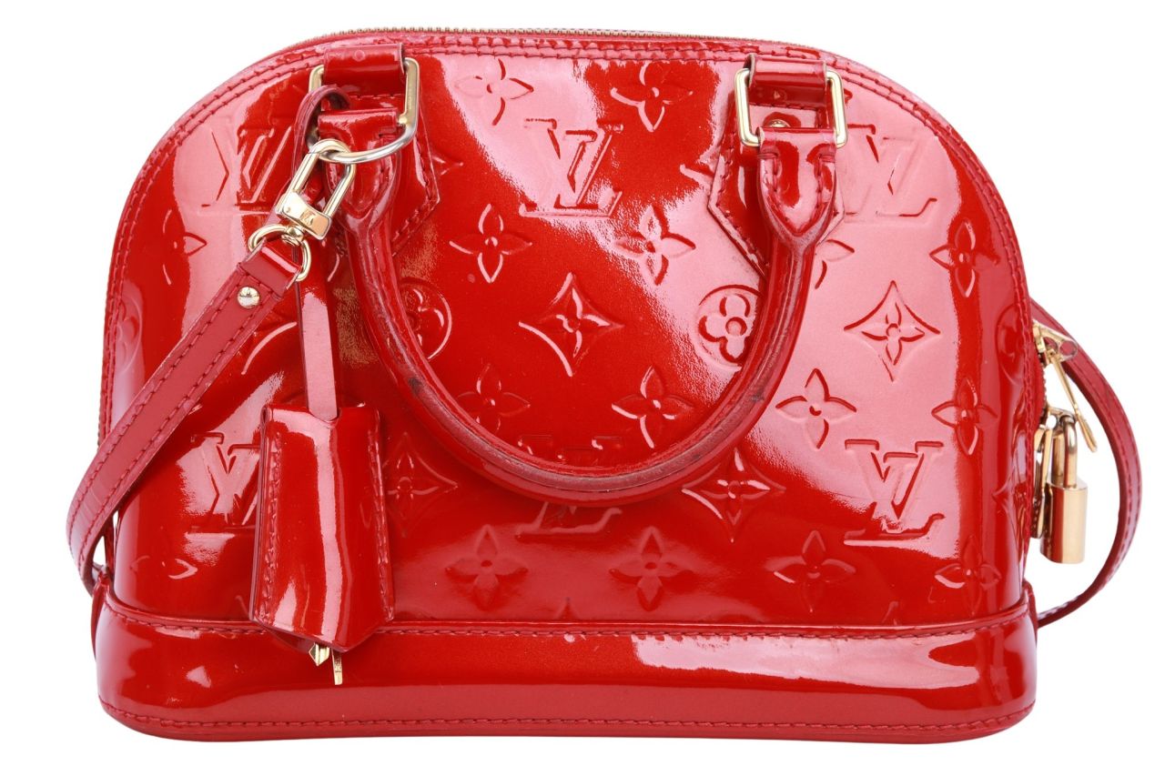 Louis Vuitton Alma BB Monogram Vernis Rot