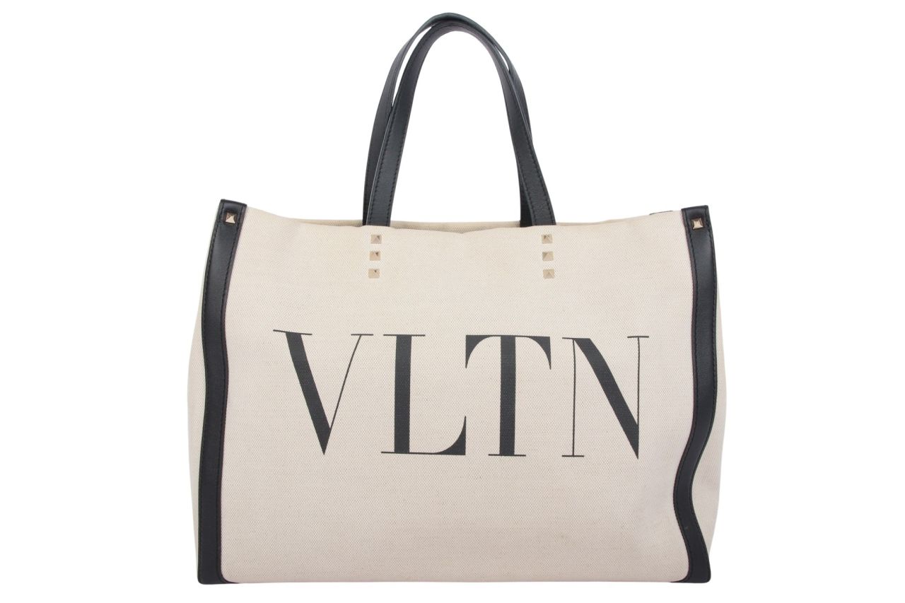 Valentino VLTN-Logo Tote Canvas