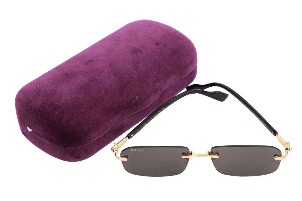 Gucci Sonnenbrille GG Schwarz