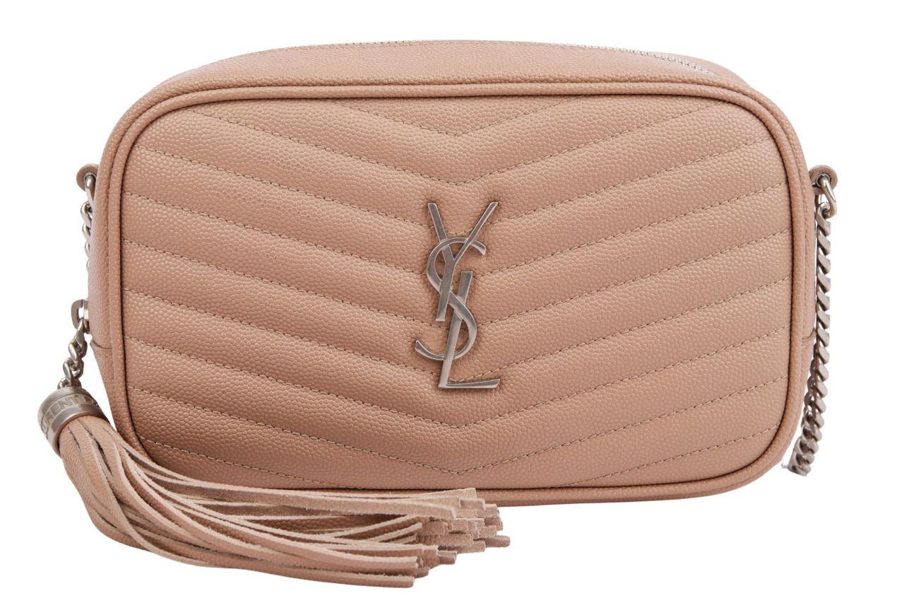 Saint Laurent Lou Camera Bag Nude