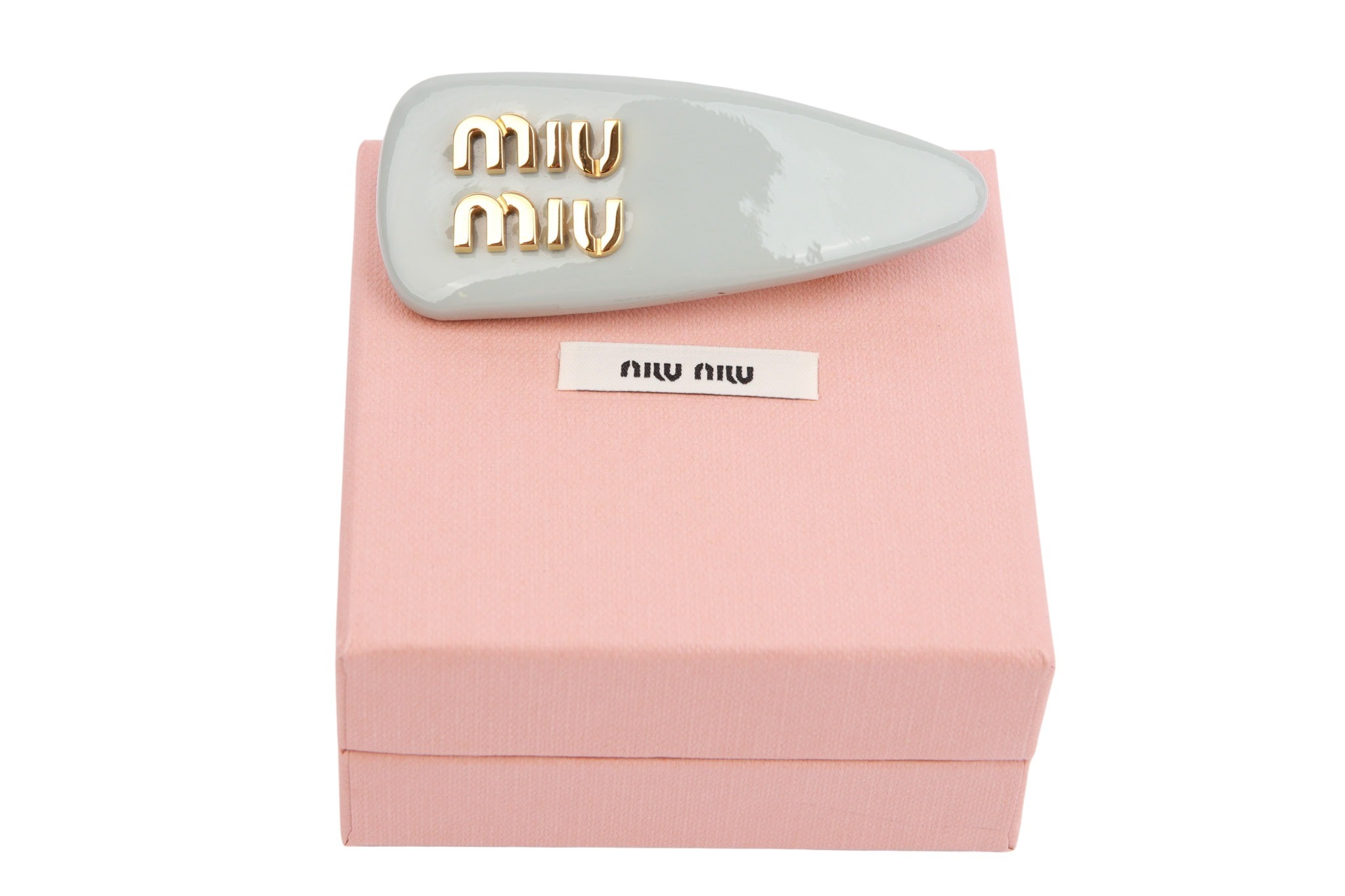 Miu Miu Haarspange Hellblau