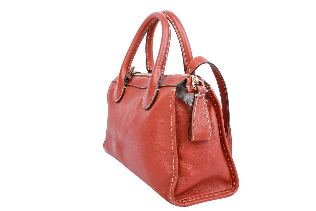 Chloé Handtasche Leder Braun | Luxussachen.com