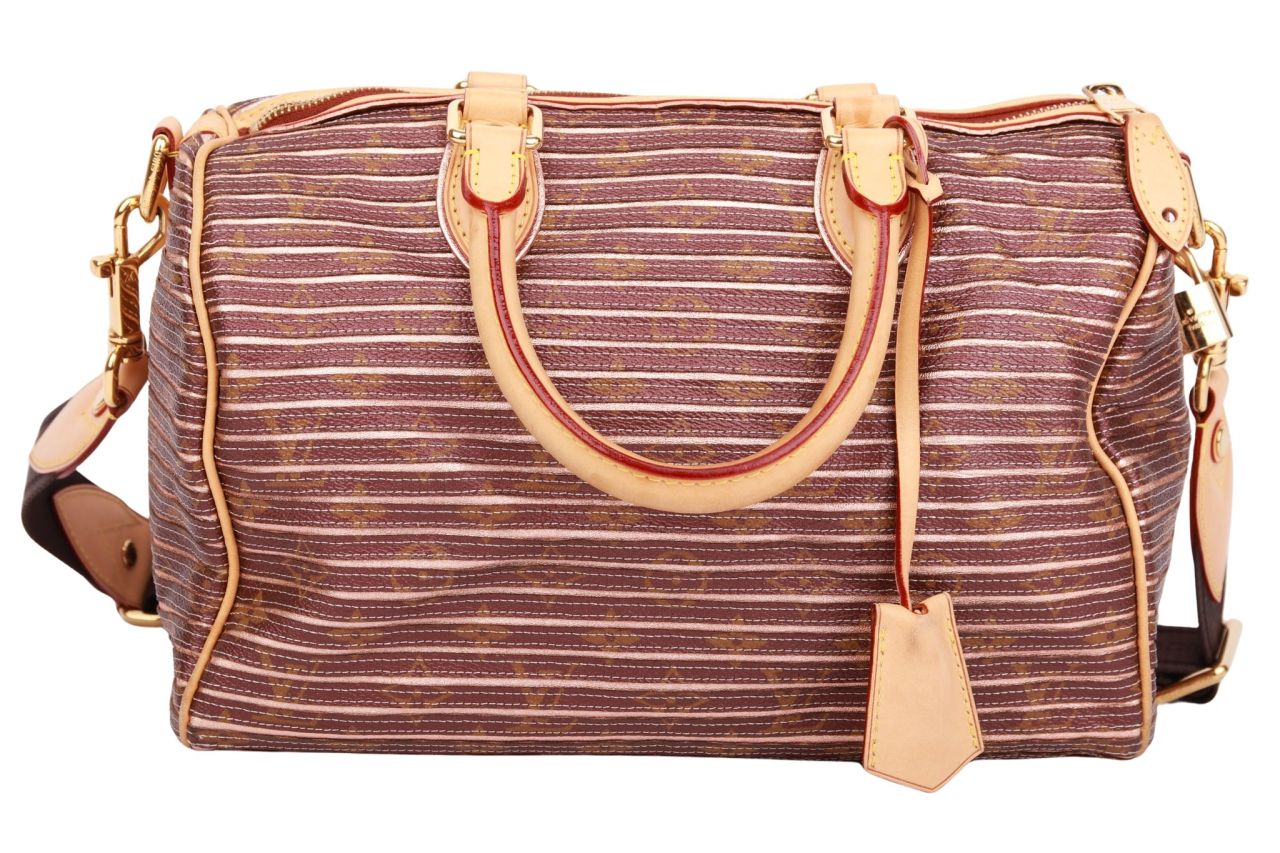 Louis Vuitton Speedy 30 Bandouliere Eden Peach